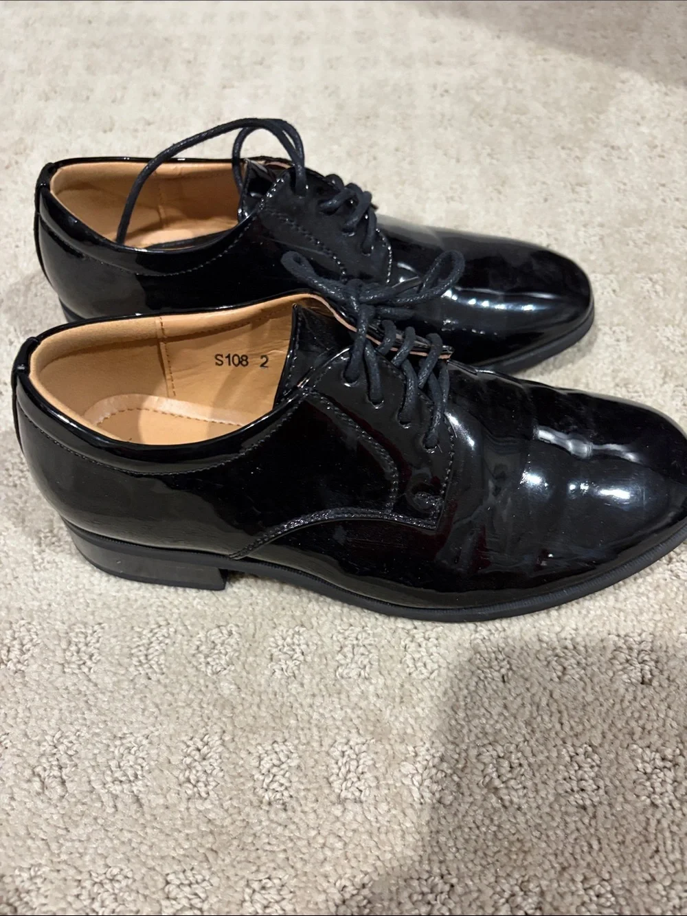 Boys, Tip Top Patent Leather Dress Shoe